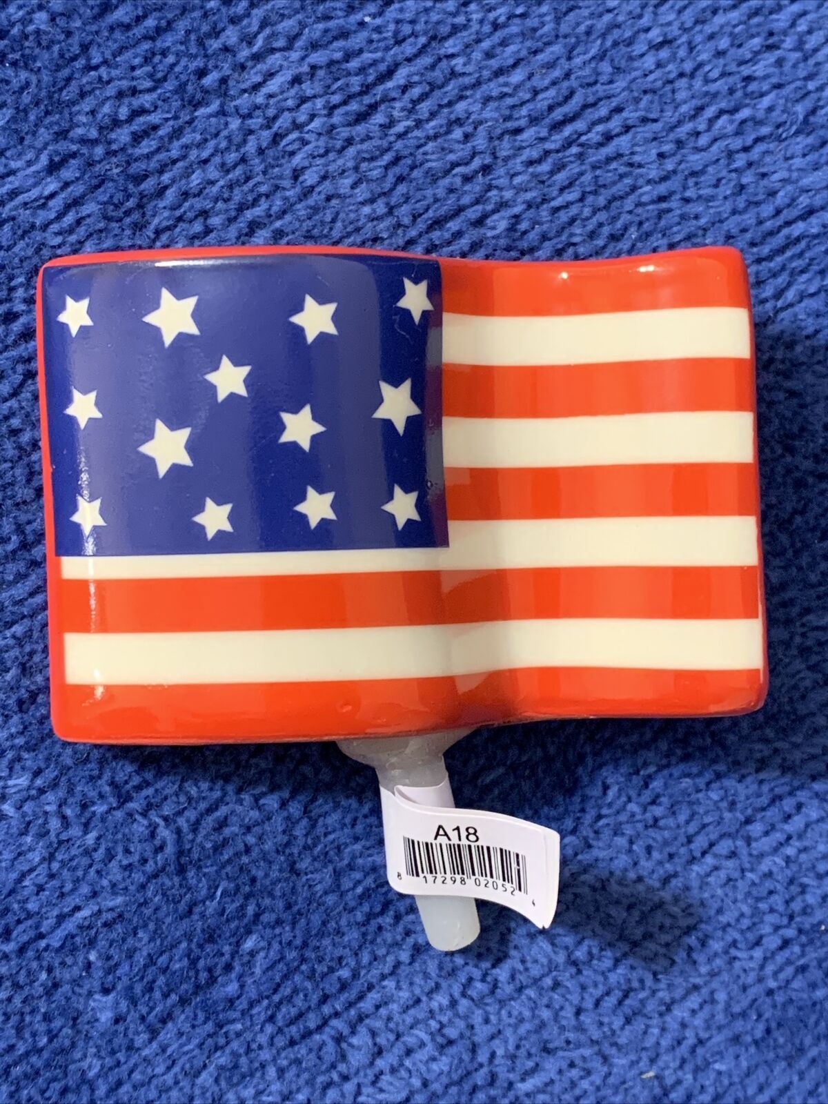 Nora Fleming Mini A18 Stars And Stripes Forever Flag