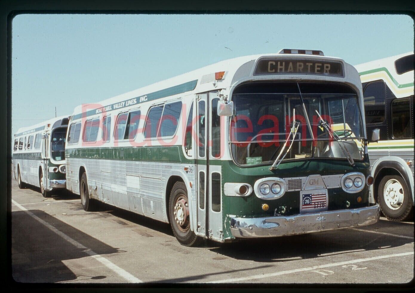 Schuylkill Valley Lines (pa) Original Bus Slide # 367 Taken 1976