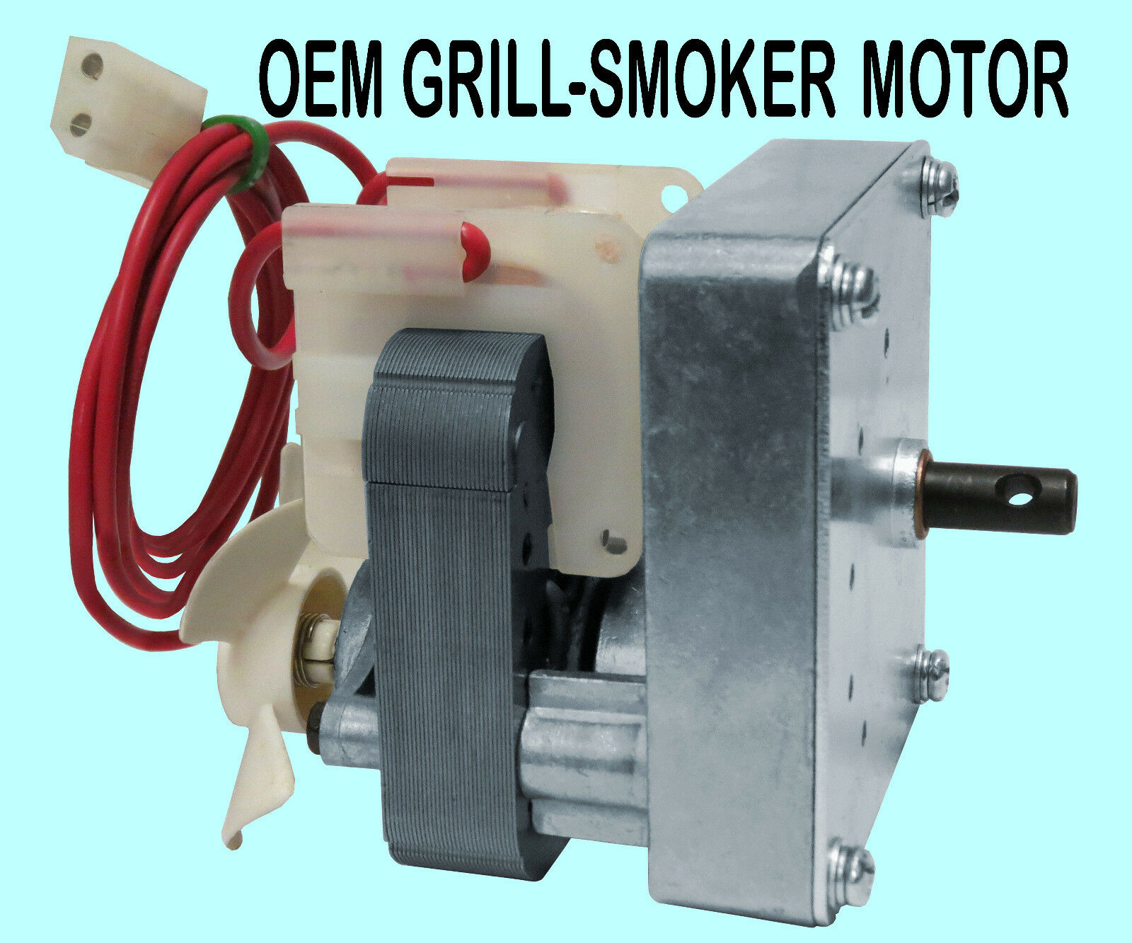 Oem Bbq Grill Auger Motor [xp7252]  Fits All Traeger Models Oem # Brn100 Kit0020