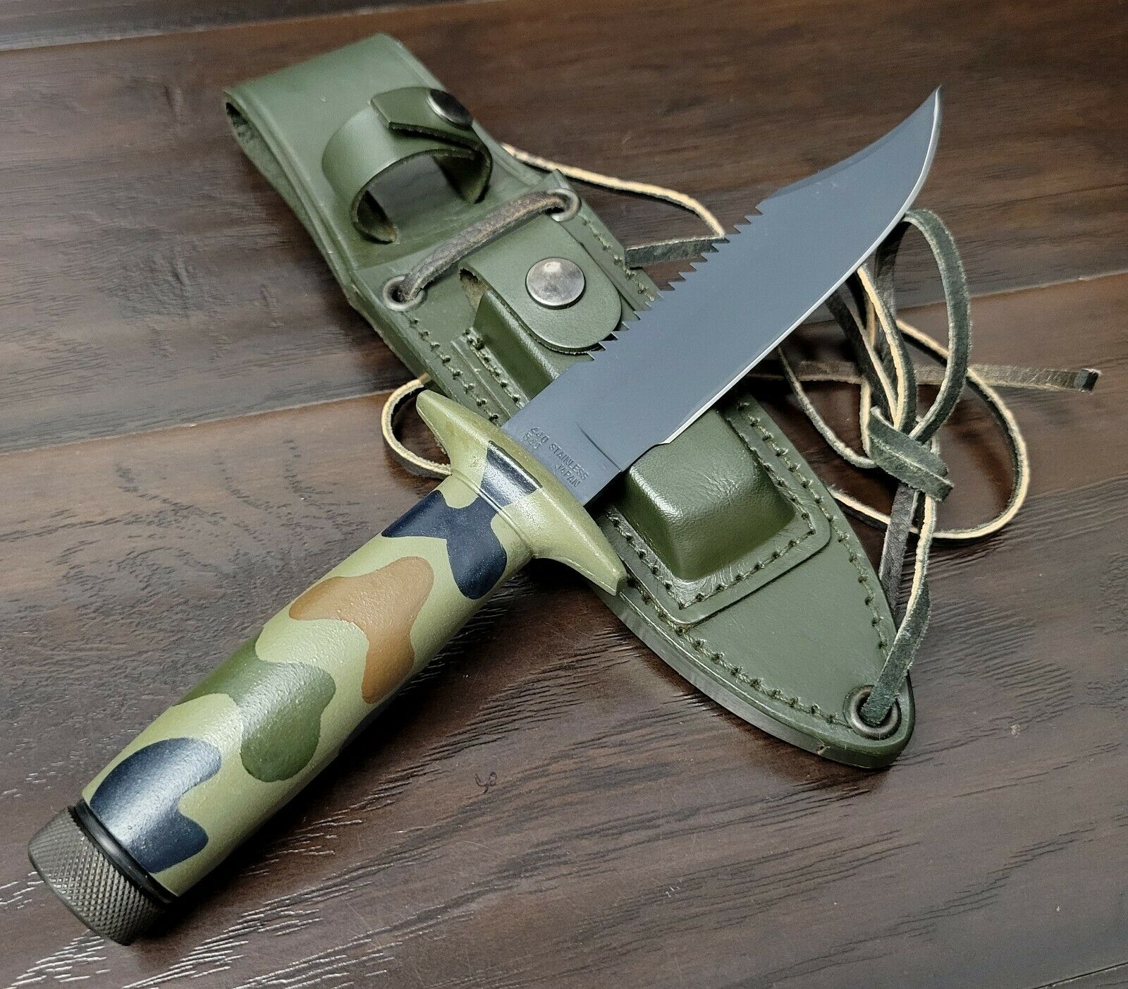 Valor Miami, U.s.a. Fixed Blade Boot 5.4" Knife - 440 Stainless 540 Japan