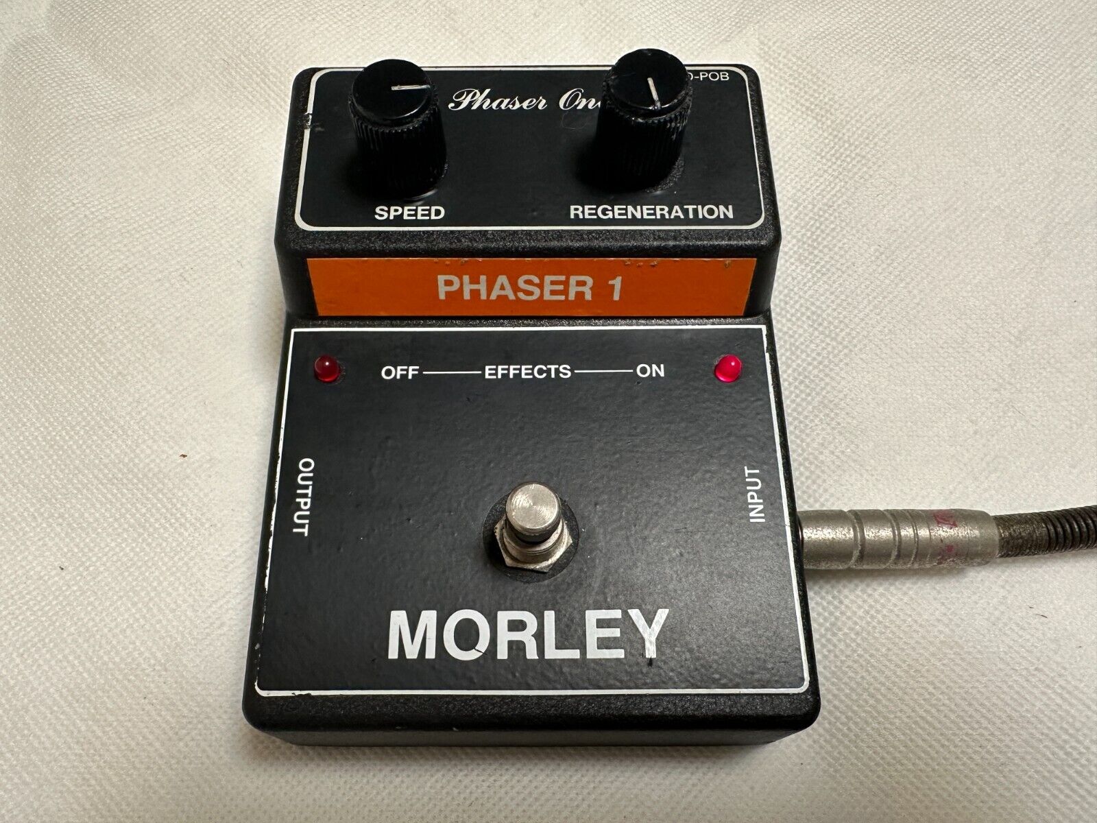 Morley Mod-pob Phaser-1 Guitar Effect Pedal Made In Usa