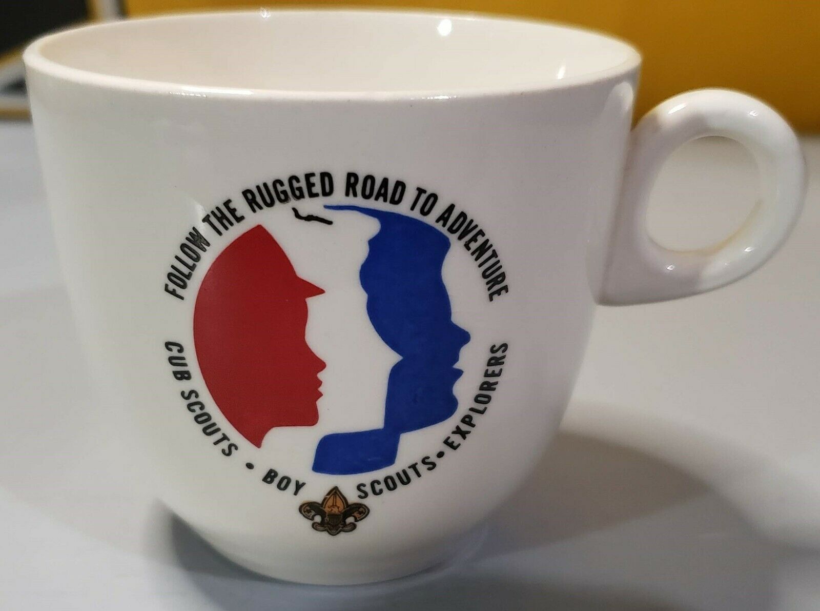 Cub Scouts Boy Scouts Explorers Coffee Cup Follow The Rugged Road To Adventure
