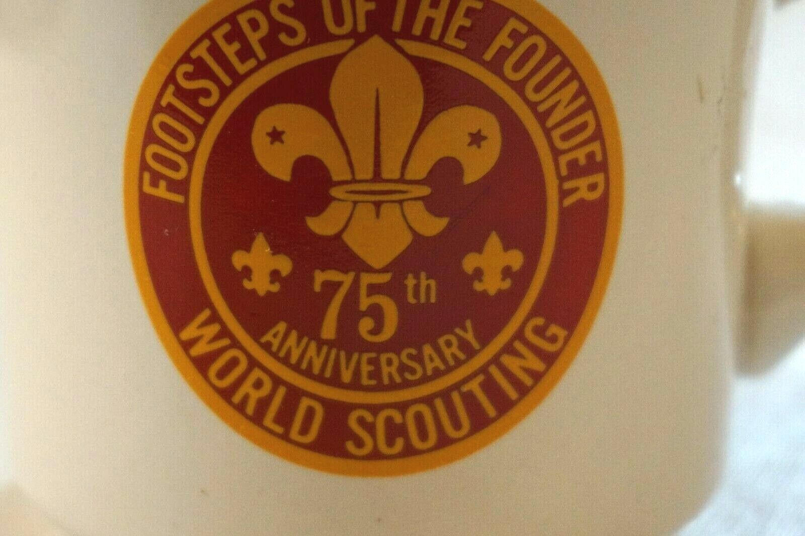 75th Anniversary World Scouting Ceramic Mug Coffee Cup Bsa Boy Scouts Of America
