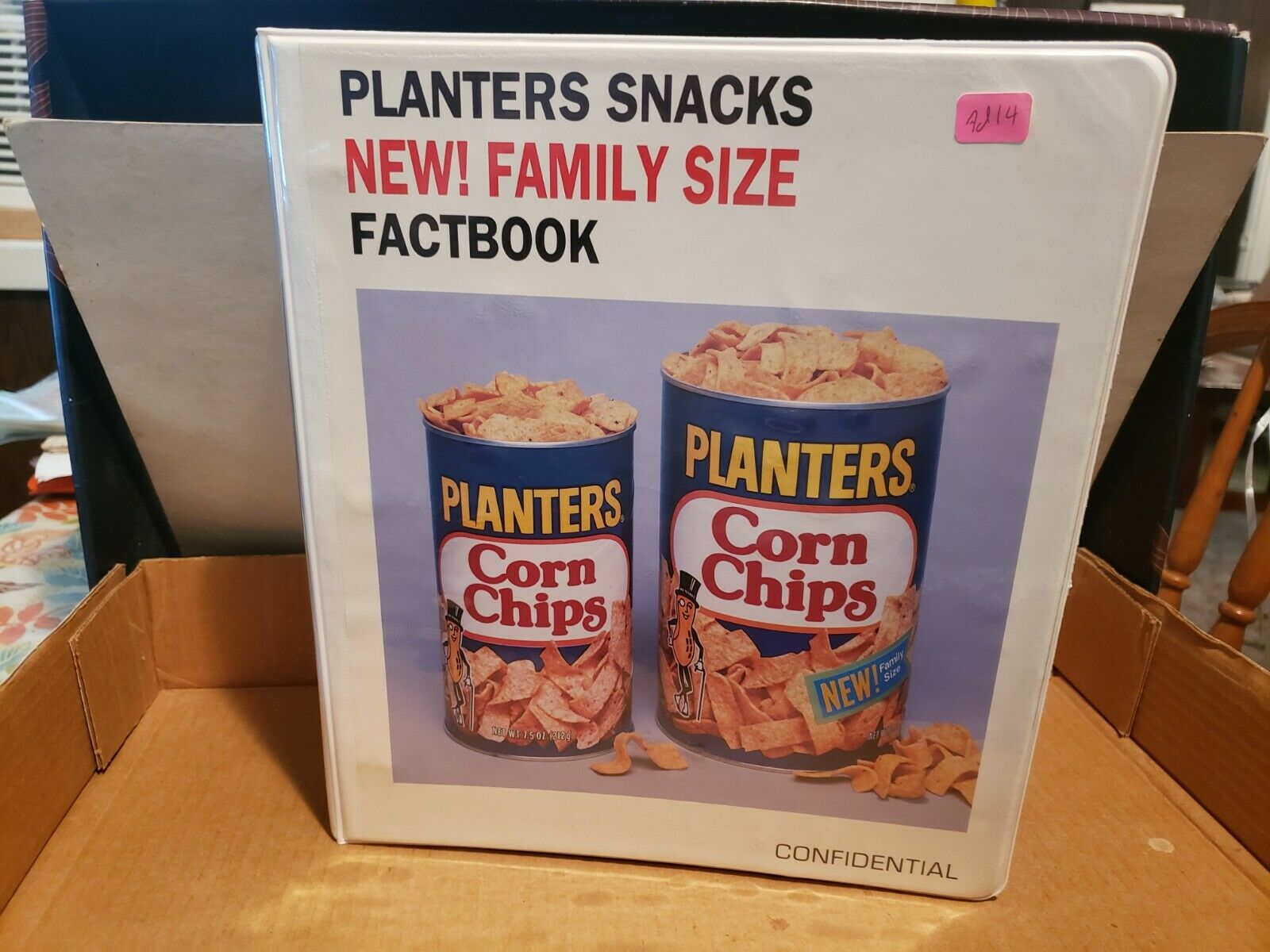 Planters Peanut Mr Peanut Advertising Sales Binder + Papers 1984 Promotion #ad14