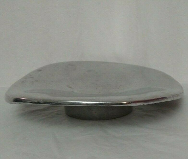 Robert Lee Morris Swid Powell Solid / Cast Aluminum Platter Abstract / Twisted ?