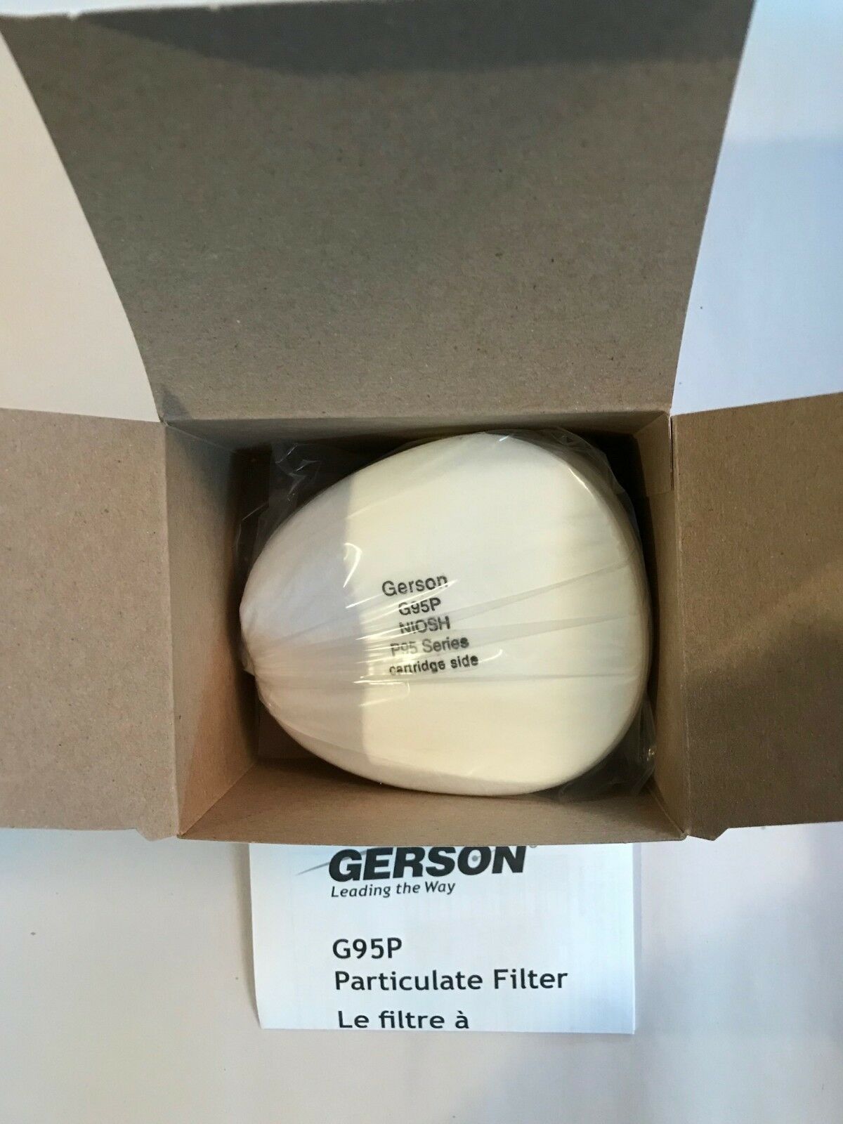 Gerson G95p P95 Particulate Filter - Pack Of 10 Filters - Free Shipping