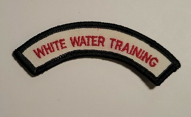 Vintage Bsa Patch White Water Training Strip