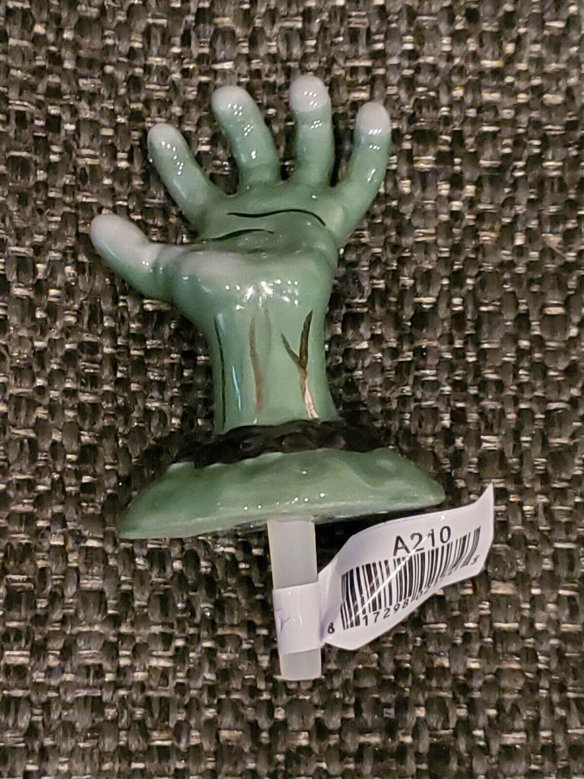 Nora Fleming Retired Mini A210 Haunted Hand Halloween Zombie Monster